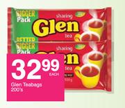 Glen Teabags-200's Pack Each