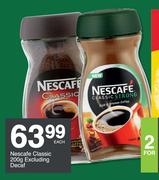 Nescafe Classic (Excluding Decaf)-200g Each