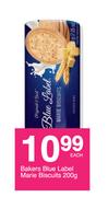 Bakers Blue Label Marie Biscuits-200g Each