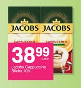 Jacobs Cappuccino Sticks-10's Each
