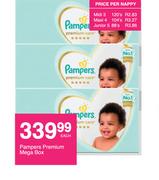 Pampers Premium Mega Box-Each