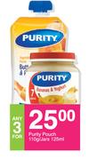 Purity Pouch 110g/ Jars 125ml-For Any 3