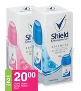 Sheild Motion Sense Roll On-For Any 2 x 50ml