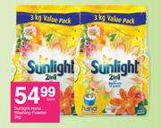 Sunlight Hand Washing Powder-3kg Each