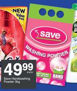 Save Handwashing Powder-3kg Each