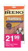 Beeno Semi Moist Flatties Rolles-120g Each