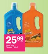 Plush Tile Cleaner-750ml Each