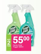 Handy Andy Trigger-For Any 2 x 500ml