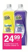 Sunlight Floor & All Purpose Cleaner-1Ltr Each