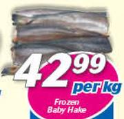 Frozen Baby Hake-Per Kg