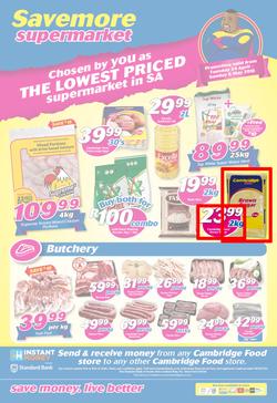 Cambridge Food Savemore : April Month End (24 April - 6 May 2018), page 1