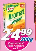Knorr Aromat Refill Assorted-200g Each