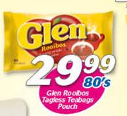 Glen Rooibos Tagless Teabags Pouch-80's