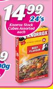 Knorrox Stock Cubes Assorted-24's Each
