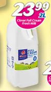 Clover Full Cream Fresh Milk-2Ltr