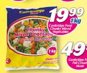 Cambridge Food Crunchy Mixed Vegetables-1Kg