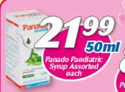 Panado Paediatric Syrup Assorted-50ml Each