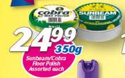 Sunbeam/Cobra Floor Polish Assorted-350g Each