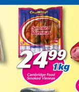 Cmabridge Food Smoked Viennas-1Kg