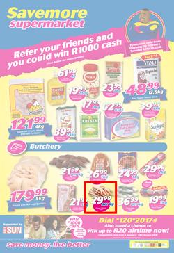 Cambridge Food Bloemfontein : Savemore (22 Feb - 6 March 2018), page 1