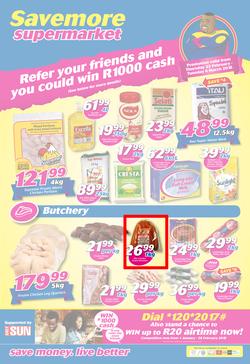 Cambridge Food Bloemfontein : Savemore (22 Feb - 6 March 2018), page 1