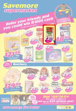 Cambridge Food Bloemfontein : Savemore (22 Feb - 6 March 2018), page 1