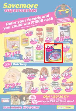Cambridge Food Bloemfontein : Savemore (22 Feb - 6 March 2018), page 1
