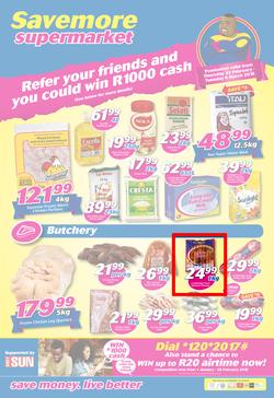 Cambridge Food Bloemfontein : Savemore (22 Feb - 6 March 2018), page 1