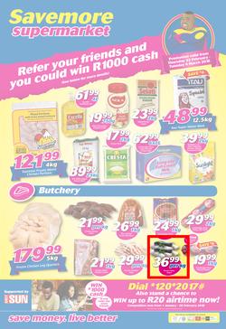 Cambridge Food Bloemfontein : Savemore (22 Feb - 6 March 2018), page 1