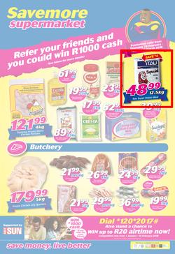 Cambridge Food Bloemfontein : Savemore (22 Feb - 6 March 2018), page 1