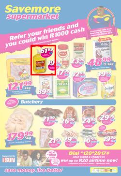 Cambridge Food Bloemfontein : Savemore (22 Feb - 6 March 2018), page 1