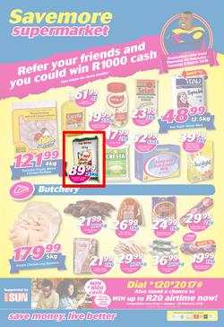 Cambridge Food Bloemfontein : Savemore (22 Feb - 6 March 2018), page 1