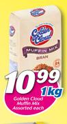 Golden Cloud Muffin Mix Assorted-1Kg