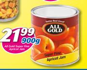 All Gold Super Fine Apricot Jam-900g