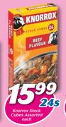 Knorrox Stock Cubes Assorted-24's