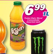 Fusion Dairy Blend Concentrate Assorted-1L