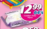 Cuddlers Baby Wipes-64's