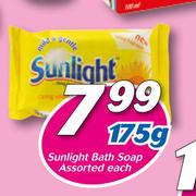 Sunlight Bath Soap Assorted-175g