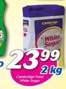 Cambridge Food White Sugar-2Kg