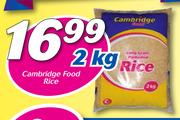 Cambridge Food Rice-2Kg
