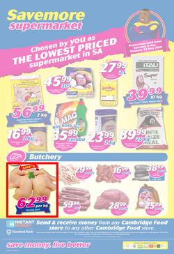 Cambridge Food : Savemore Supermarket (8 May - 22 May 2018), page 1