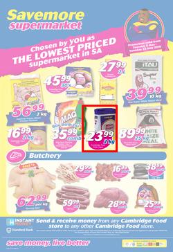 Cambridge Food : Savemore Supermarket (8 May - 22 May 2018), page 1