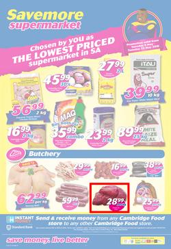 Cambridge Food : Savemore Supermarket (8 May - 22 May 2018), page 1