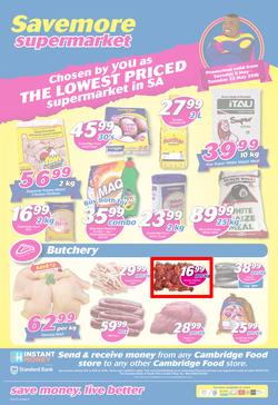 Cambridge Food : Savemore Supermarket (8 May - 22 May 2018), page 1
