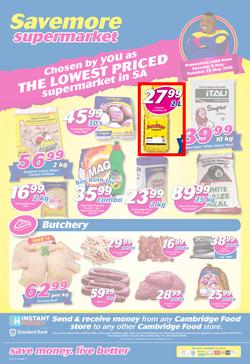 Cambridge Food : Savemore Supermarket (8 May - 22 May 2018), page 1