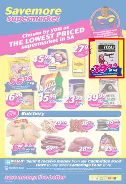 Cambridge Food : Savemore Supermarket (8 May - 22 May 2018), page 1