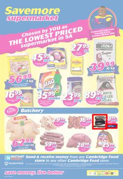 Cambridge Food : Savemore Supermarket (8 May - 22 May 2018), page 1