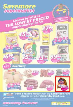 Cambridge Food : Savemore Supermarket (8 May - 22 May 2018), page 1