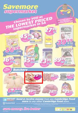 Cambridge Food : Savemore Supermarket (8 May - 22 May 2018), page 1