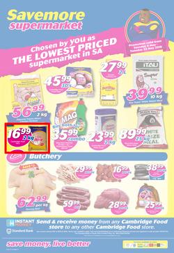 Cambridge Food : Savemore Supermarket (8 May - 22 May 2018), page 1